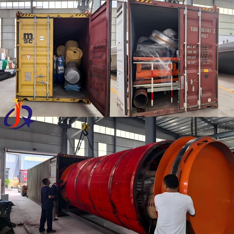 Planta completa de lavado con trómel de oro de 300 TPH enviada a Namibia