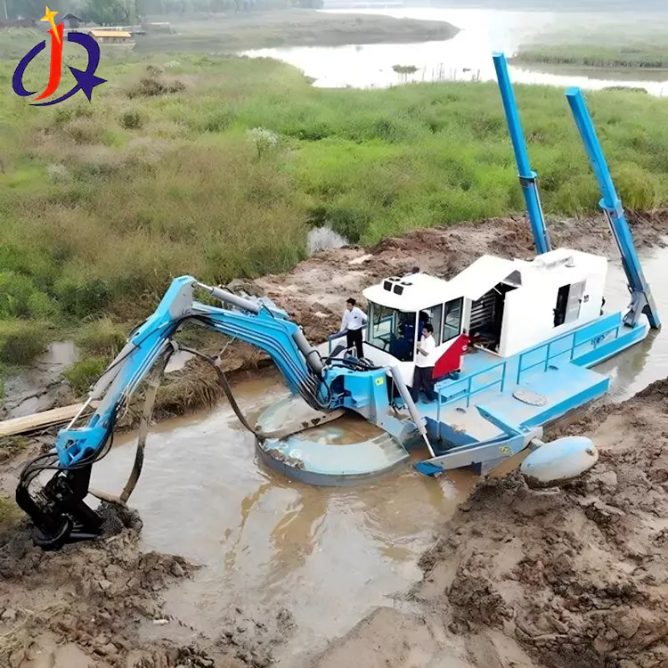 ¿Cómo puede una draga anfibia multipropósito transformar las operaciones mineras y de vías navegables modernas?