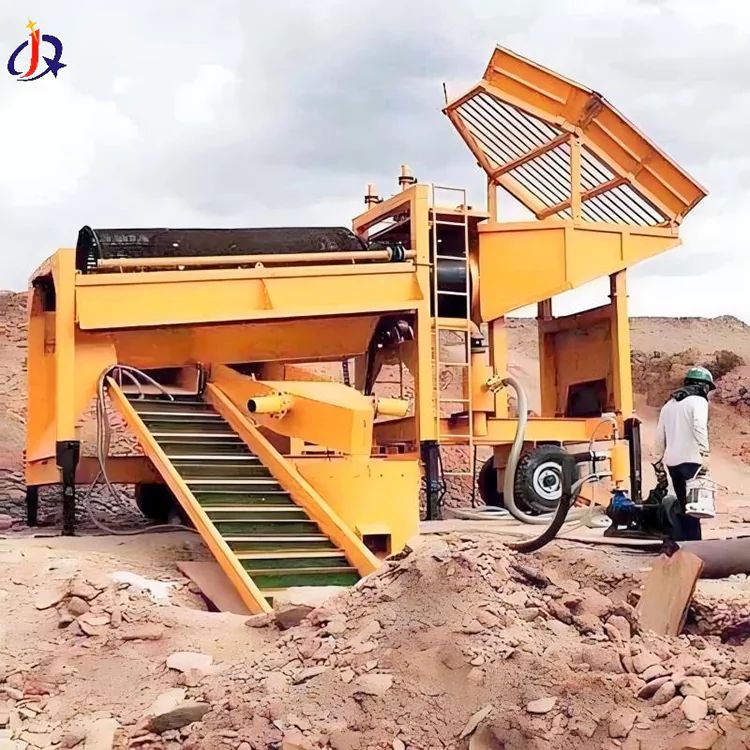 Vehículo de prospección de oro aluvial